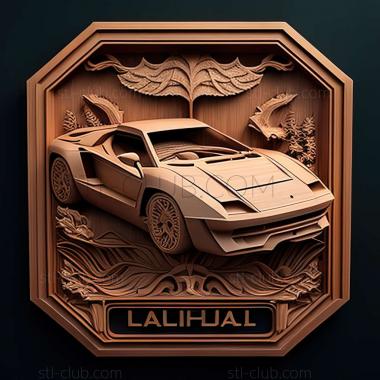 3D model Lamborghini Jalpa (STL)